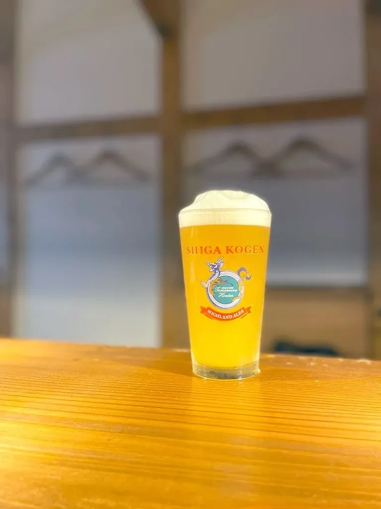 Shiga Kogen Beer KASUMI Newly Tapped at GRANDPA FISH & CHIPS in Kameido