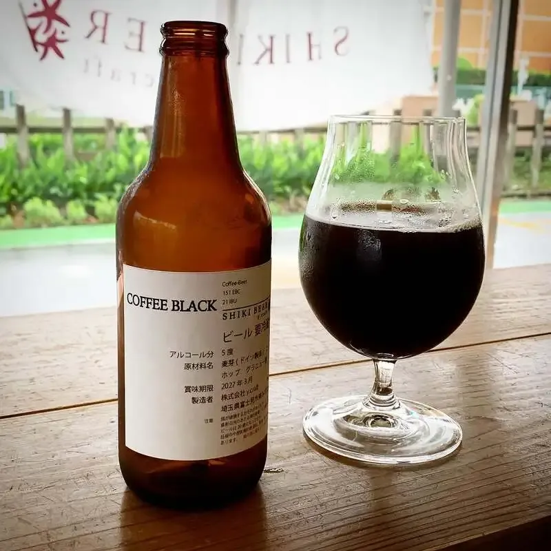 SHIKI BEERがCoffee Blackの瓶販売を開始、タップ展開は反応次第