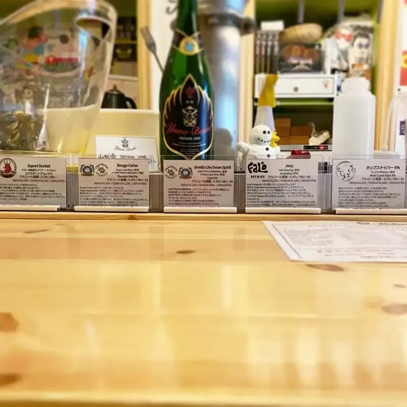 04&Beer in Niigata posts a five-beer tap list led by Export Dunkel