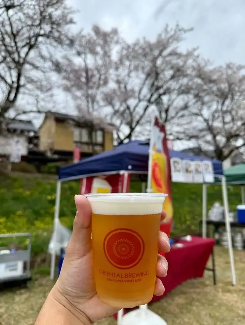 オリエンタルブルーイング金沢駅店、南砺のクラフトビアマルシェ出店を告知