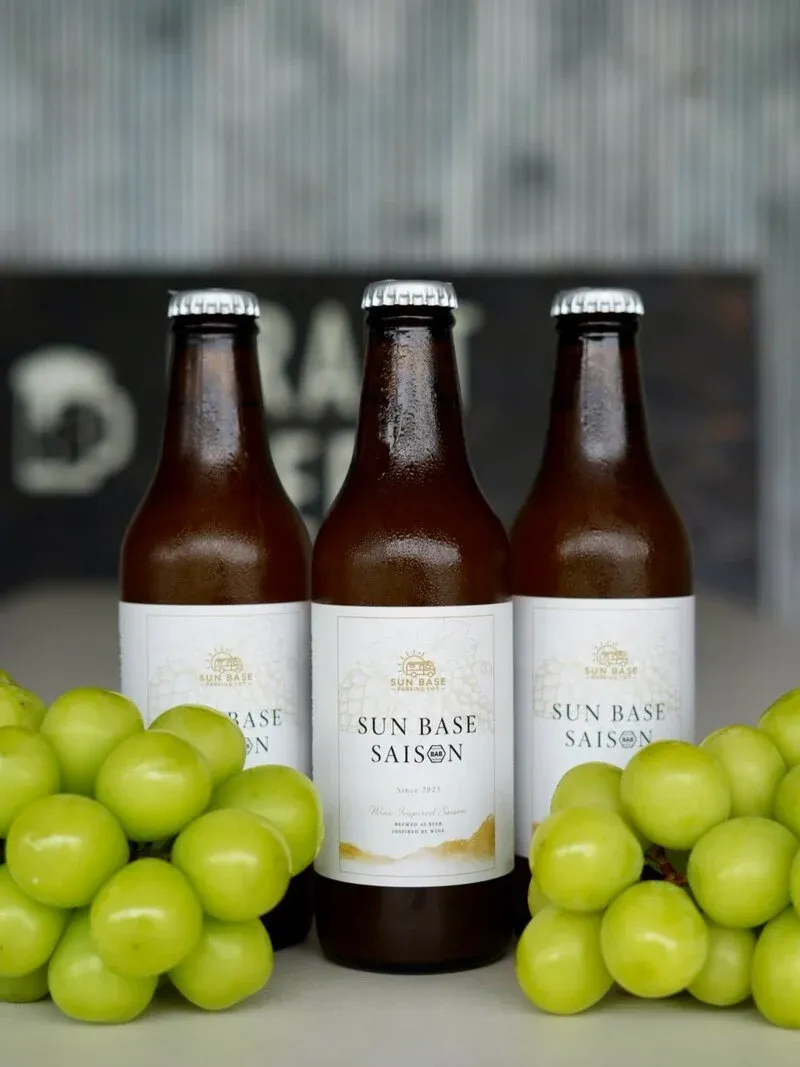 ヴィ・アゲイン・ブリューイング、白ワイン由来のSaison「SUN BASE SAISON」をリリース