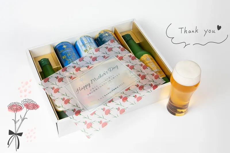 軽井沢ブルワリー、母の日限定ギフト2026年版の販売を開始