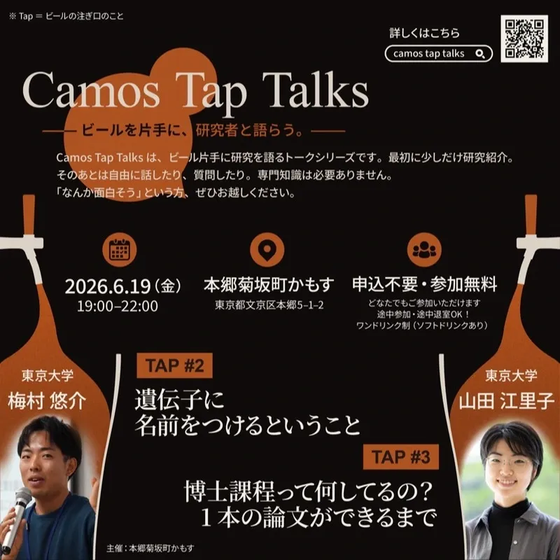 本郷菊坂町かもす、火曜日の学割デーで学生向け無料特典を案内