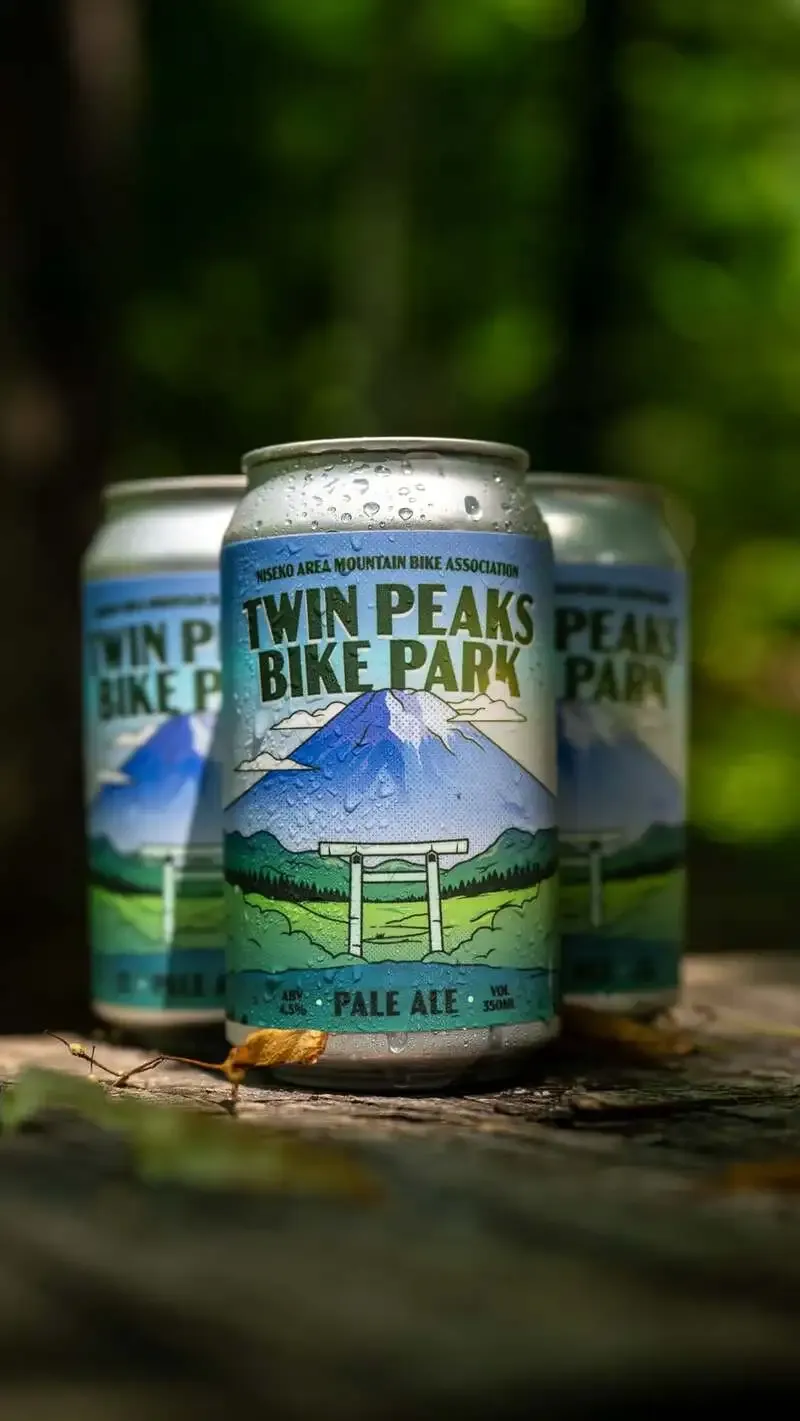 ヨーテイブルーイング、NAMBAと共同醸造した「TWIN PEAKS BIKE PARK Pale Ale」を発売