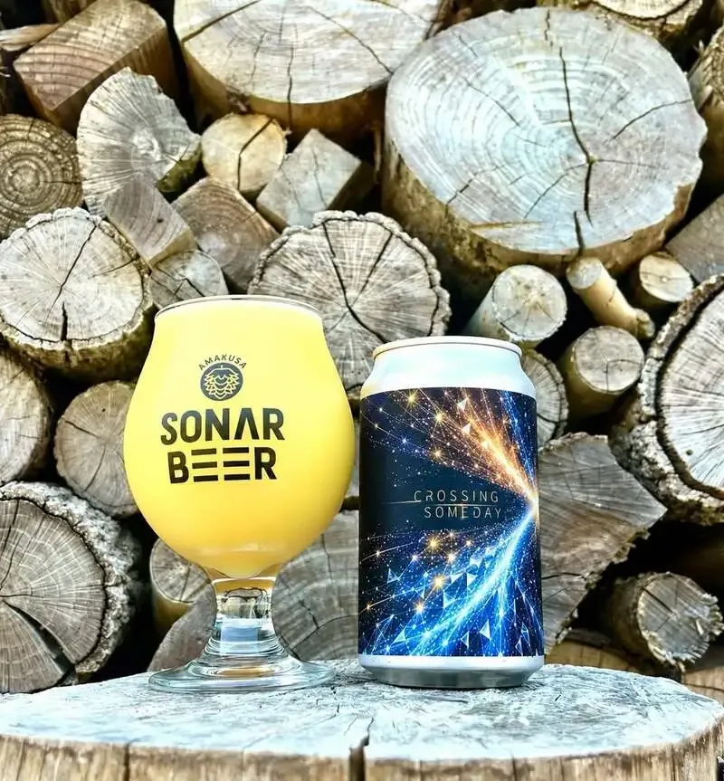 Amakusa Sonar Beer Announces CROSSING SOMEDAY, a Fruit-Forward DDH Hazy IPA