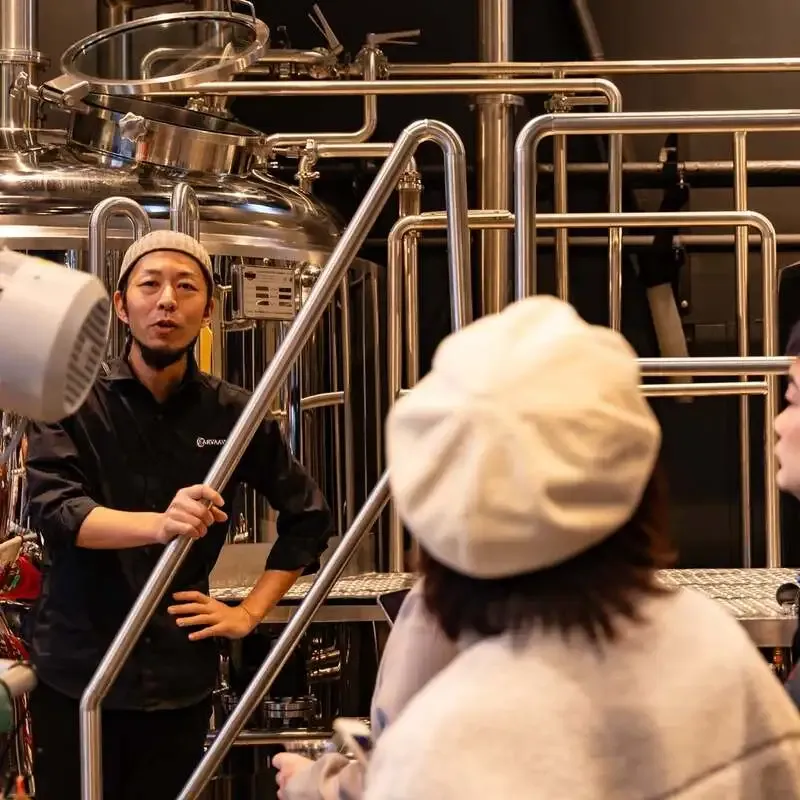 CARVAAN BREWERY飯能本店で4月11日、醸造所・蒸留所見学ツアー開催