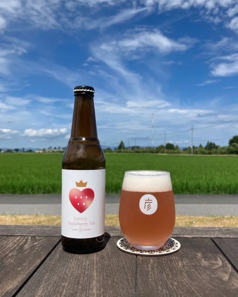 Hikone Brewing releases Lovely Strawberry Ale with local strawberries