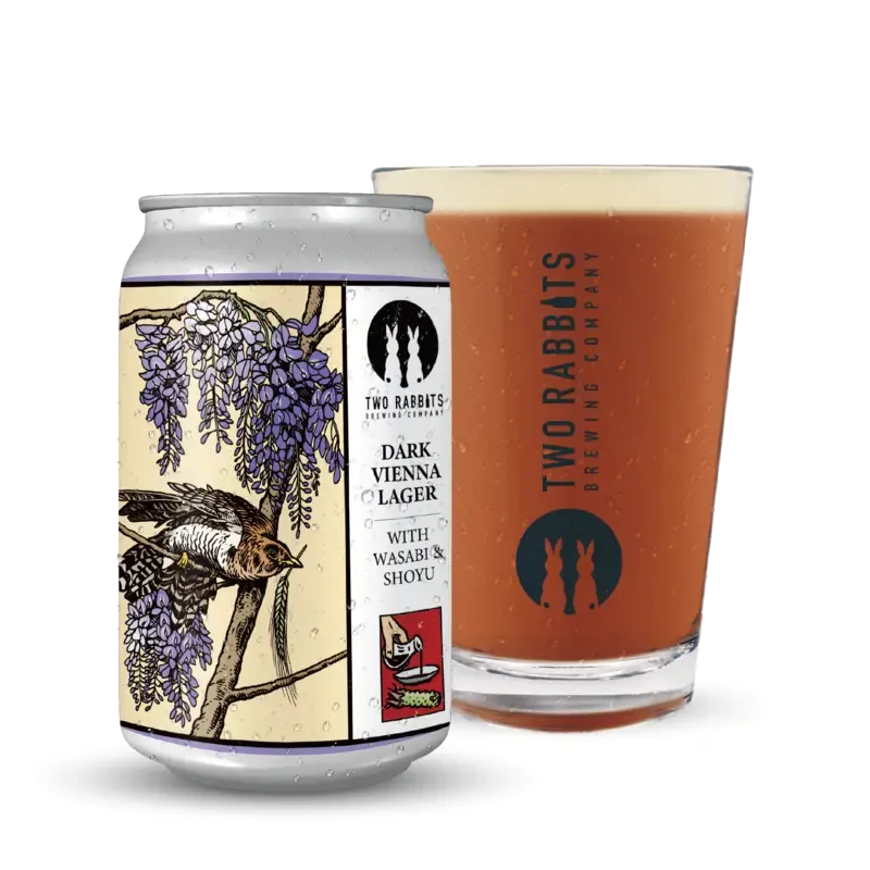 二兎醸造、花札シリーズ第4弾『DARK VIENNA LAGER WITH WASABI & SHOYU』を発売