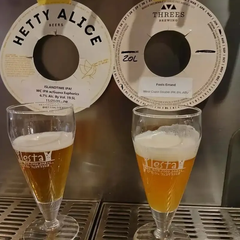 ビアバルFesta下北沢で米国IPA2種が新規開栓　国産樽生も並ぶ