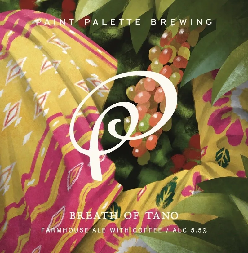 ペイントパレットブリューイング、京都NUDEとコラボの新作『LAYERED MIRAGES』