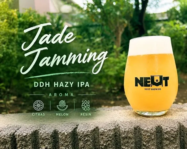 NEUT Brewing’s Jade Jamming Lands at BEER OTAKU SPICE in Taito
