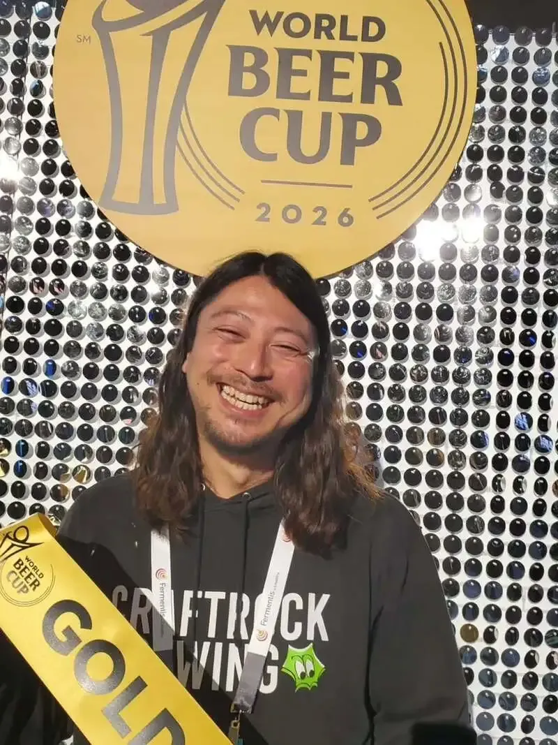 CRAFTROCK BREWINGの「山椒ラガー」がWorld Beer Cup 2026金賞受賞