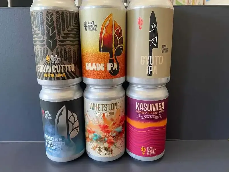 Introducing BLADE FACTORY BREWING Guest Beers at Triangle in Minatogawa, Kobe