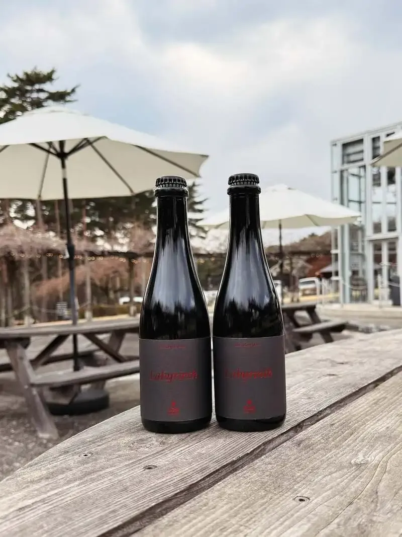 うちゅうブルーイング、小淵沢タップルームで『Labyrinth 002』をボトル入荷