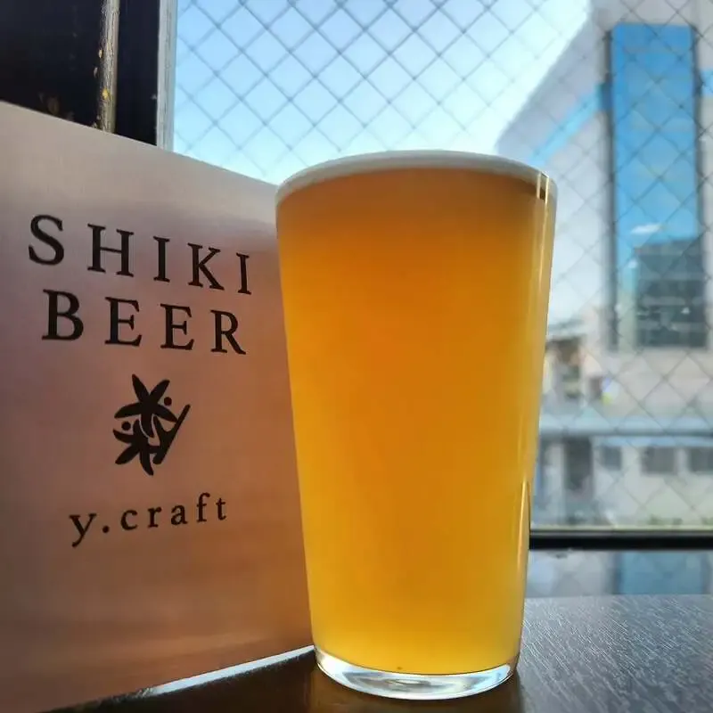 ハーフヤード志木でSHIKI BEER「Peach」を紹介　春向けセゾンが登場