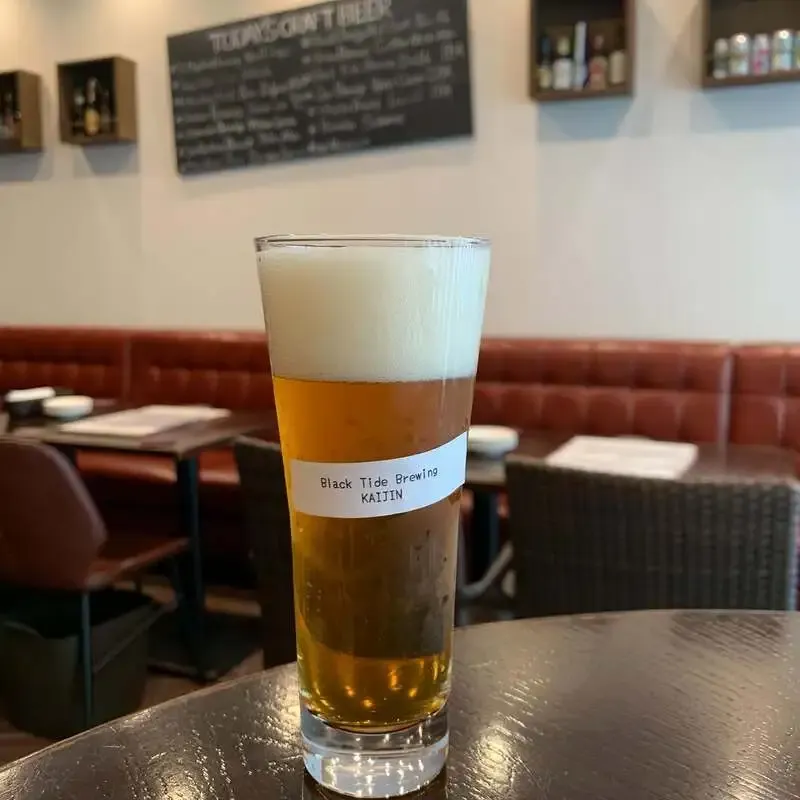 KEG-NAGOYAでBlack Tide Brewing『Kaijin』を開栓、8%のDouble IPA
