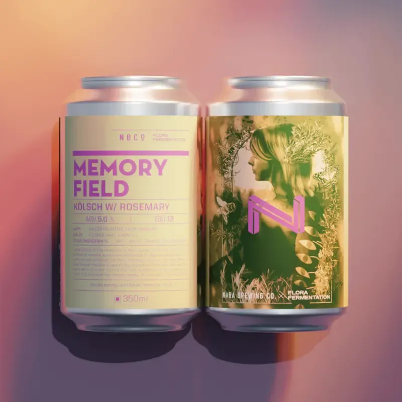 奈良醸造、滋賀の畑の恵みを生かしたケルシュ「MEMORY FIELD」を発売