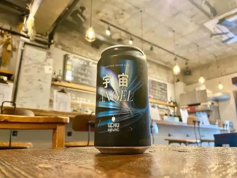 高田馬場ビール食堂にうちゅうブルーイングの宇宙ANGEL缶が入荷