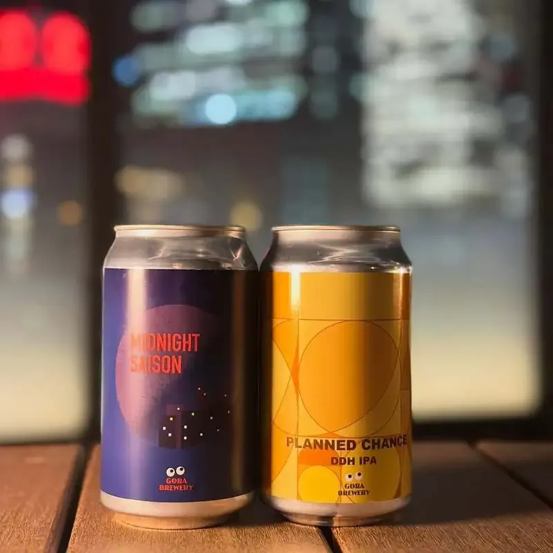 横浜・800°DEGREESでGORA BREWERY缶ビール2種が入荷