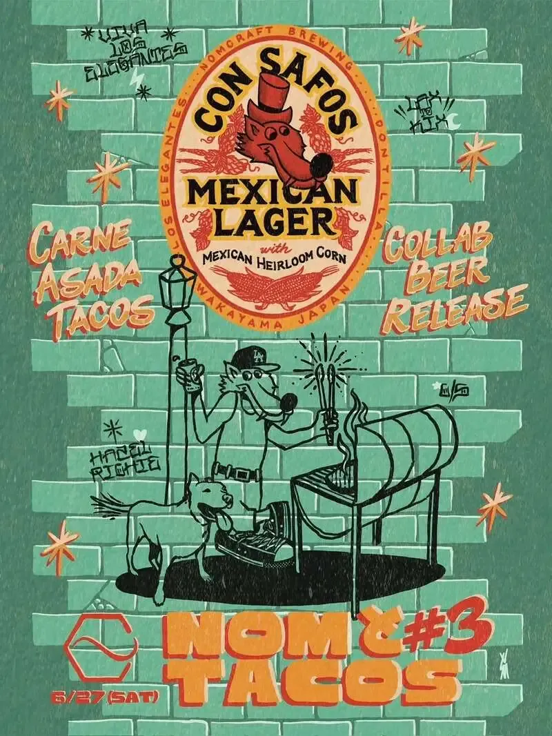 Nomcraft Juso Taproom to Pour First Collaboration Blue-Corn Mexican Lager