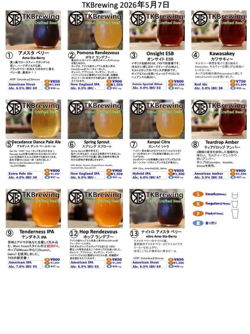TK Brewing Releases Three Beers in the Same Week: Red Ale, Amber, and NEIPA