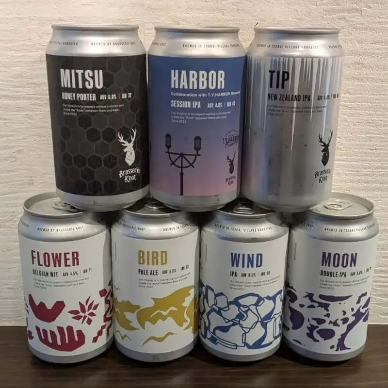 Craftbeer Sloth House Welcomes Brasserie Knot's Five Core Beers and DOTO