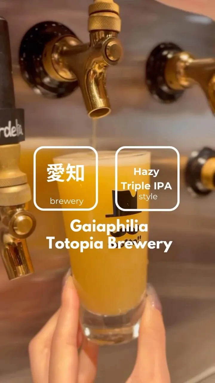 Gaiaphilia from Totopia Brewery and WCB arrives at CRAFT BEER HOUSE molto!!