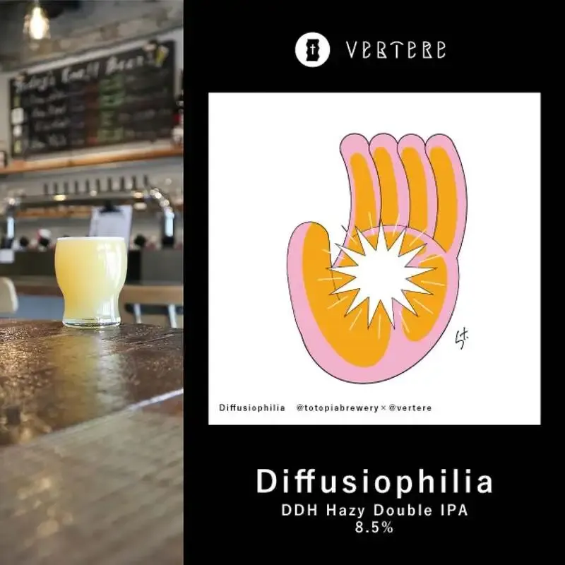Takadanobaba Beer Shokudo taps Totopia × Vertere's 'Diffusiophilia'