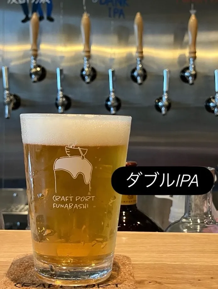 CRAFT PORT FUNABASHIで北海道neighbor roast & brewのダブルIPAが新規開栓