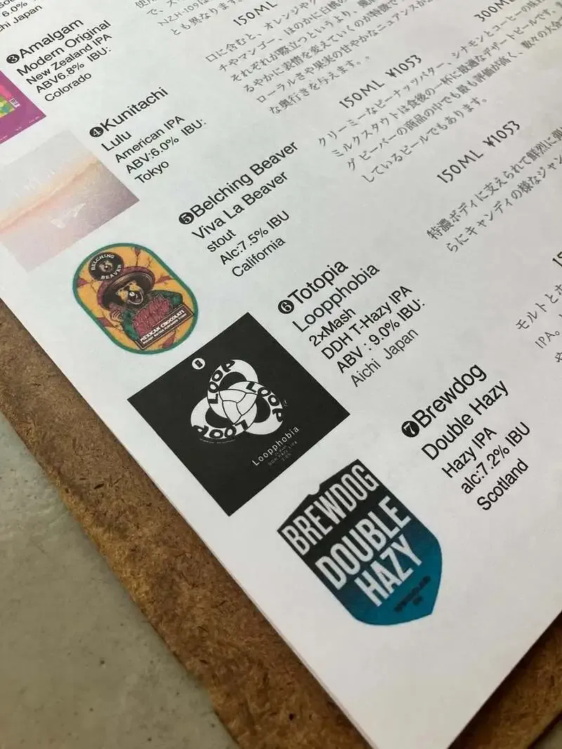 Beer Pub Camden池袋東口店でTotopiaの「Loopphobia」開栓、GWは15時オープン