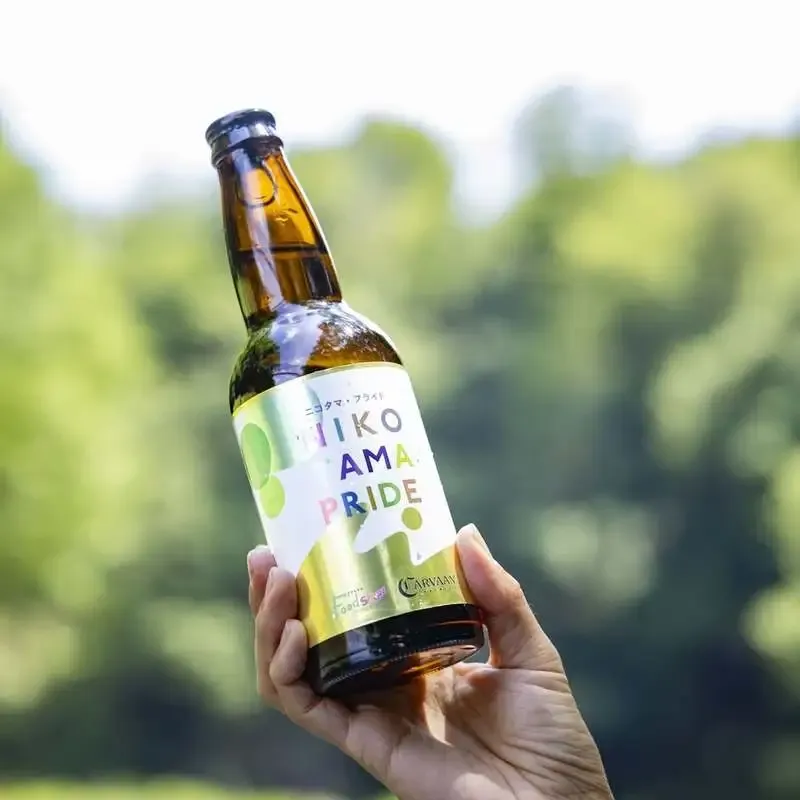 CARVAANが二子玉川向け限定ビール「NIKOTAMA PRIDE」を8月6日発売