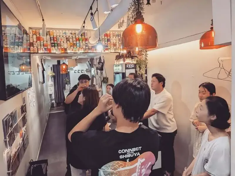 Bibibi. in Daikanyama posts a tap list featuring 11 Japanese breweries