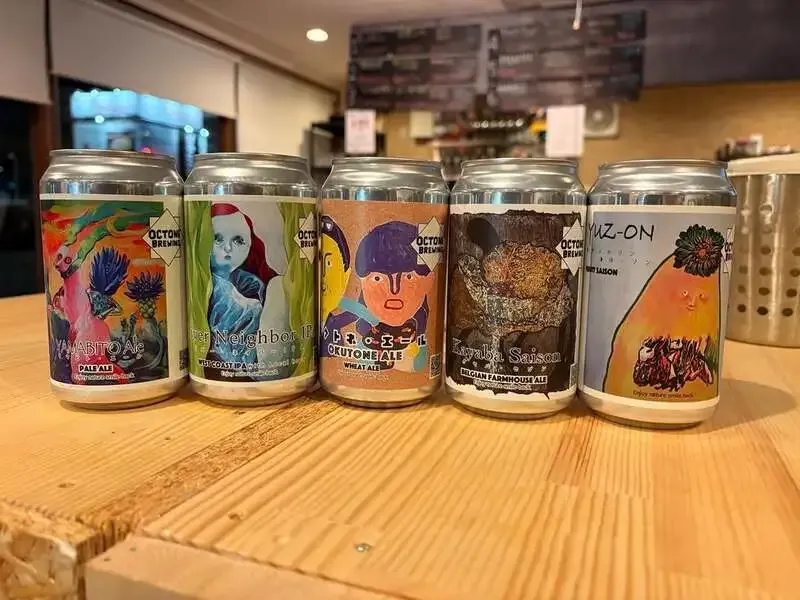 BEER COLONYに群馬・OCTONEの5種が入荷　缶はRevisionやWCBも充実