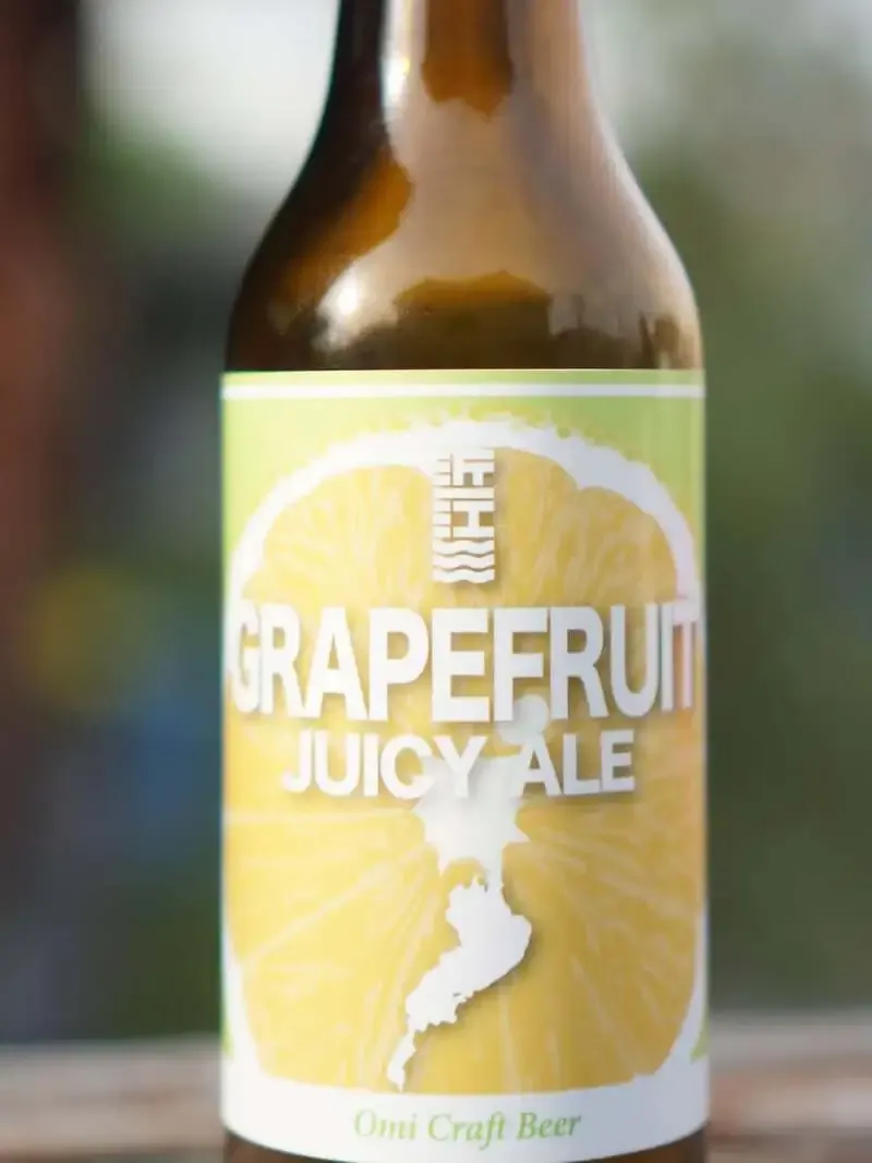 Omi Beer Introduces a Limited-Batch Brew Made with Grapefruit from Otsu City’s Ogi