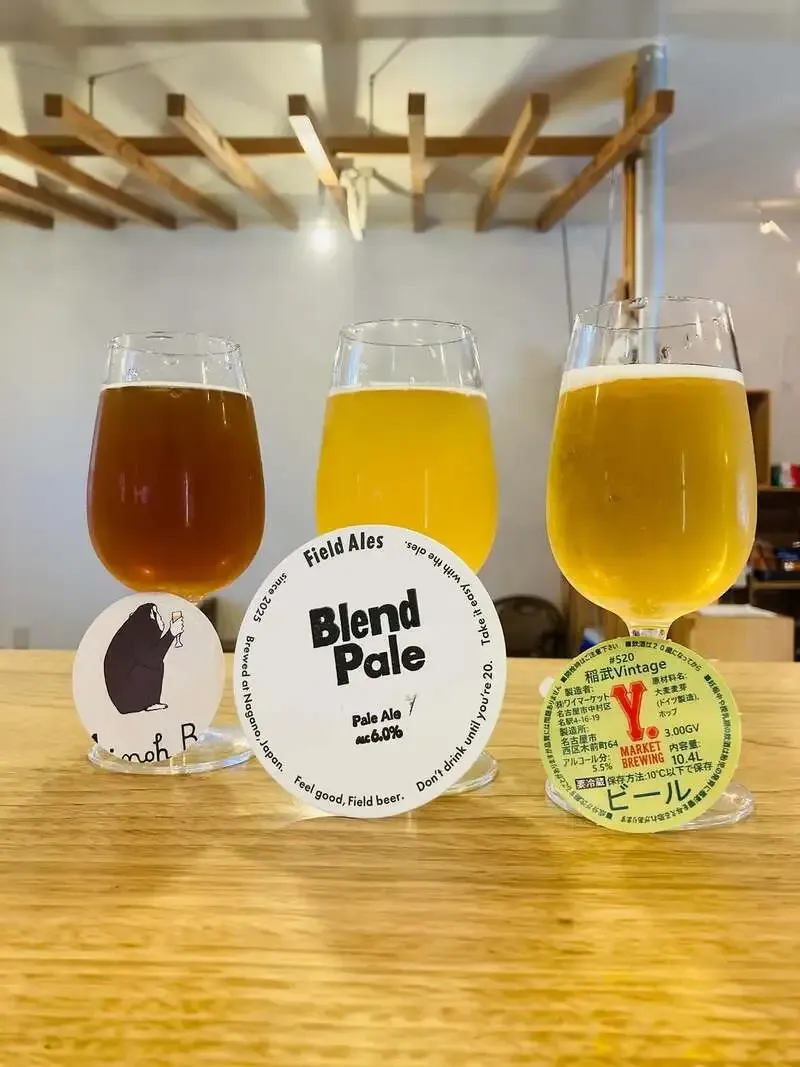 下諏訪のちいとこ商店で箕面ビール『MUGICHAビター』など3樽開栓