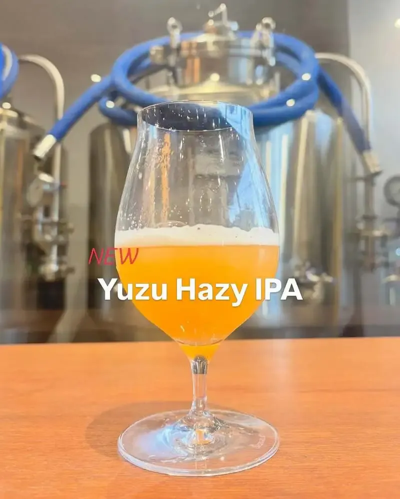 押上ROMEO BREWERYで新作「Yuzu Hazy IPA」開栓、3月4日提供