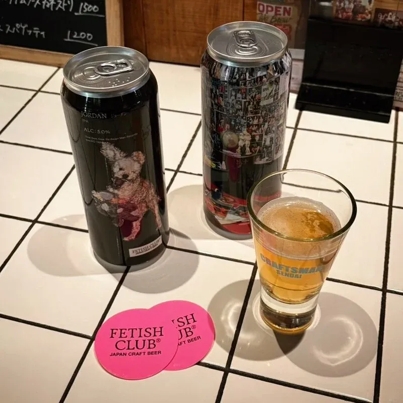 Craftsman SendaiでFETISH CLUB Brewingの缶4種が登場