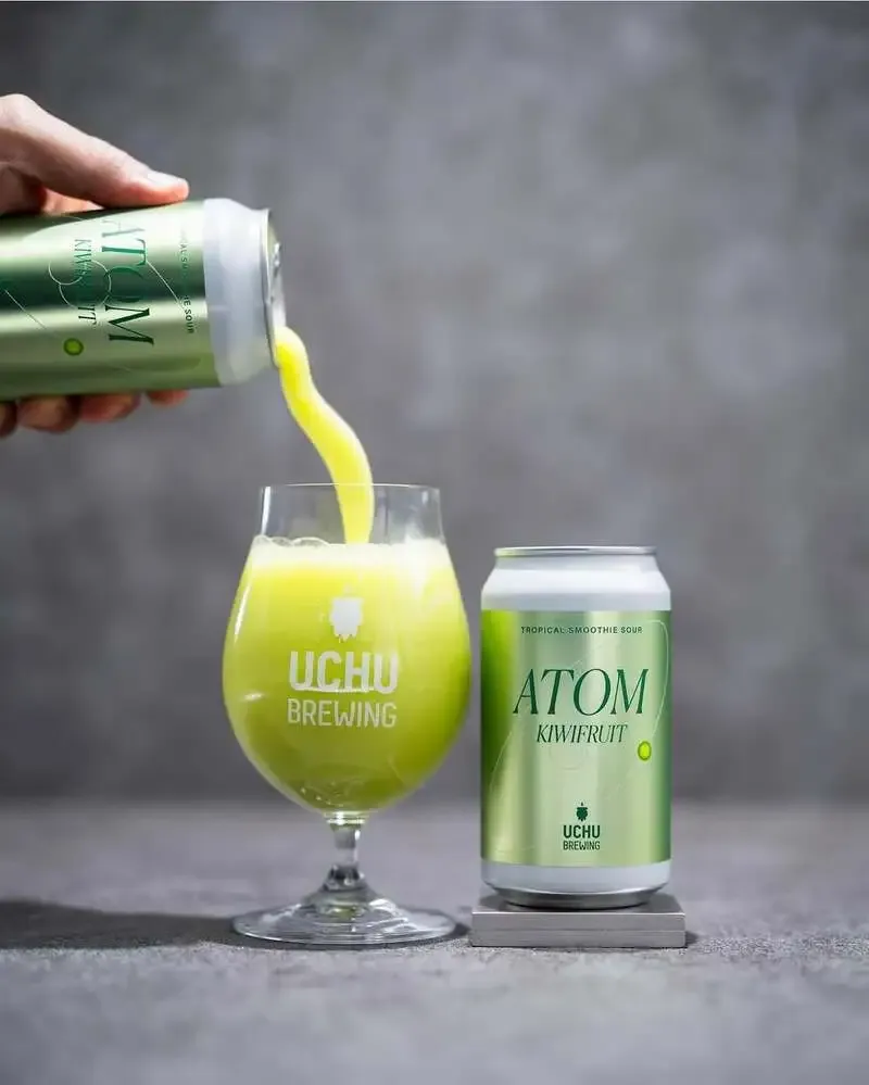 CRAFT BEER BAR JAMPY to Receive UCHU BREWING "ATOM KIWIFRUIT" Soon