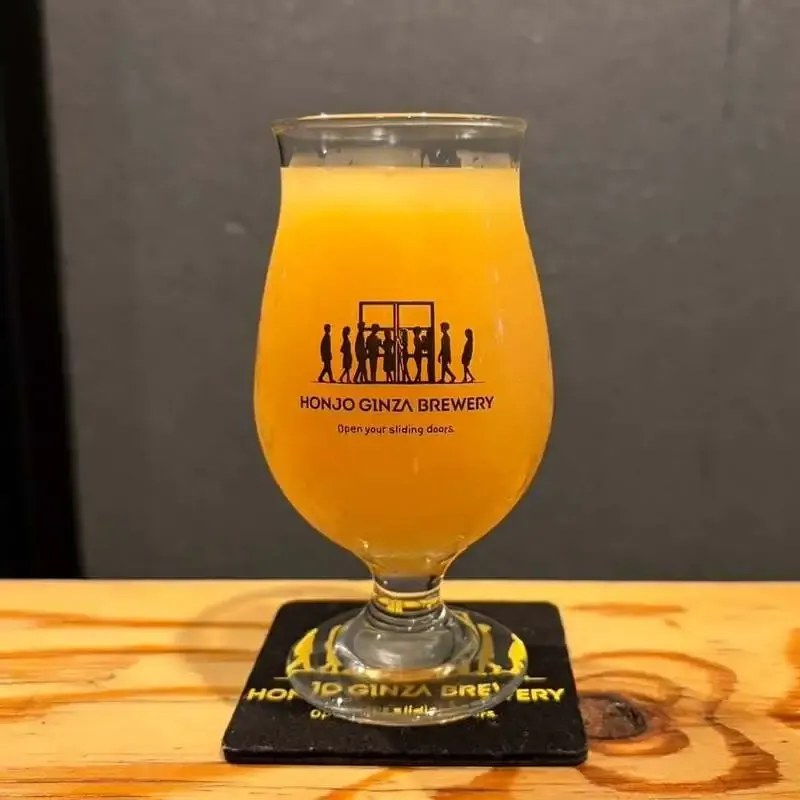 Honjo Ginza Brewery spotlights 'Yomogi Mogi Mogi IPA,' a Hazy IPA collab with Craft Beer House Takasaki