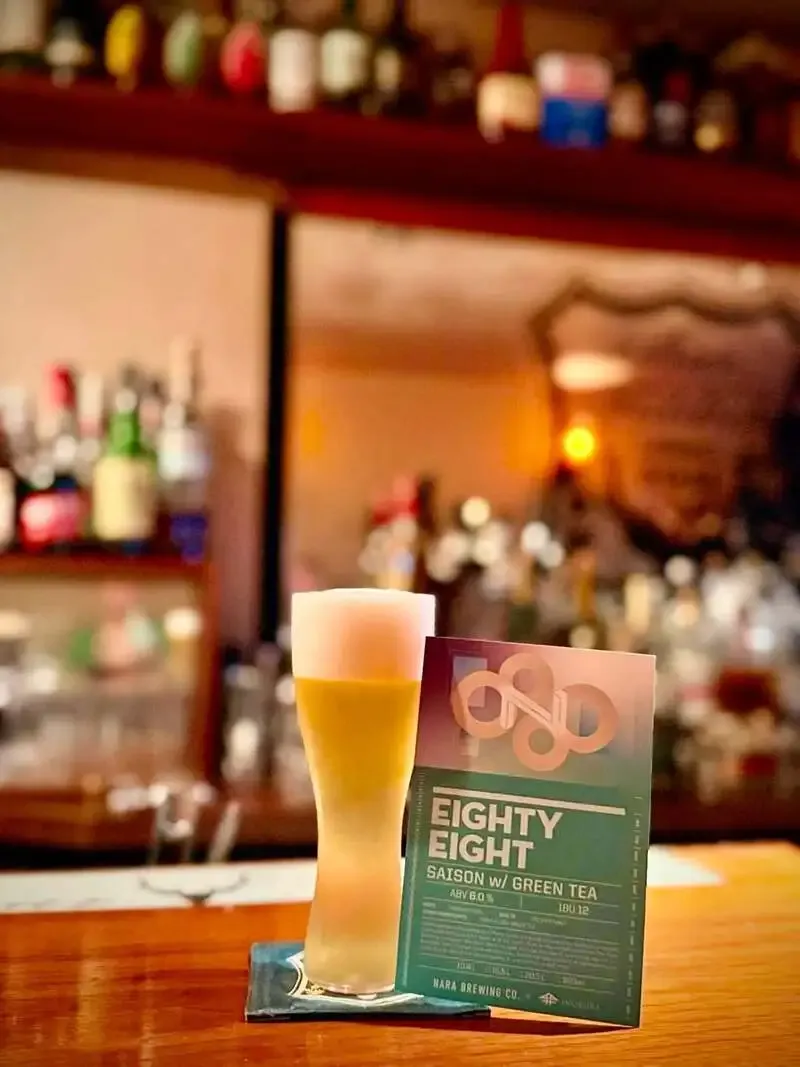 Bar Fiddichで奈良醸造『EIGHTY EIGHT』と『すいかウィート』開栓