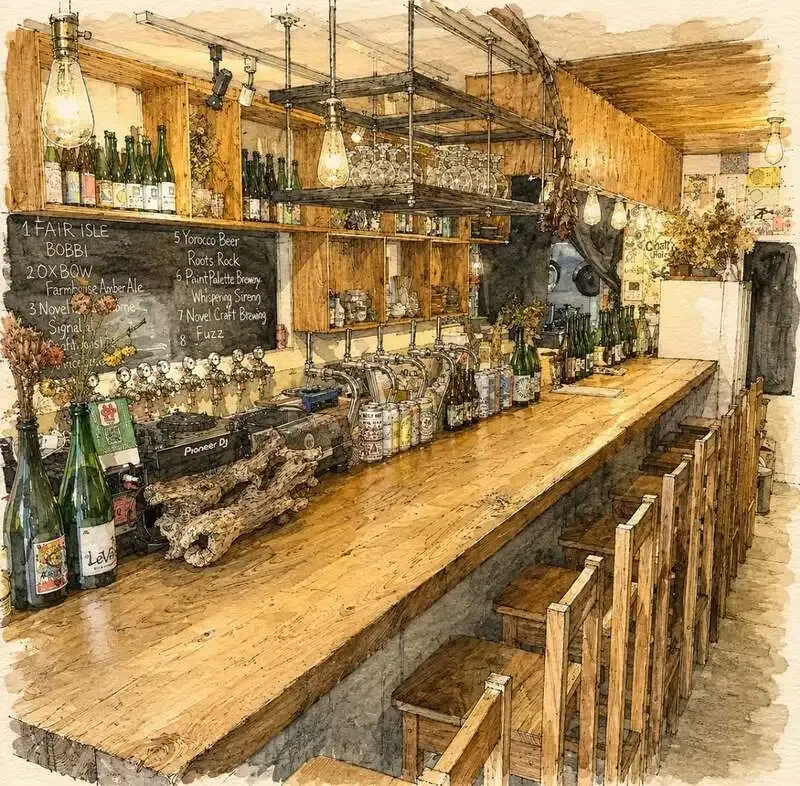 Novel Craft Reopens falo Brewing's "Tsubame Draft" and Highlights 6 Taps