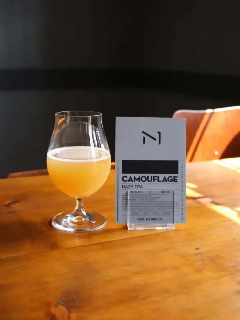 Grau Craft Beer Bar taps Nara Brewing’s 8th Anniversary Hazy IPA “CAMOUFLAGE”