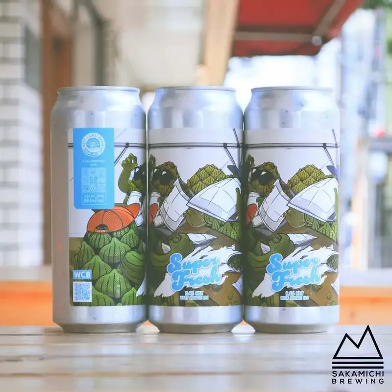 坂道ブルイングが紹介、WCB×Inkhornのコラボビール「Super Fresh」