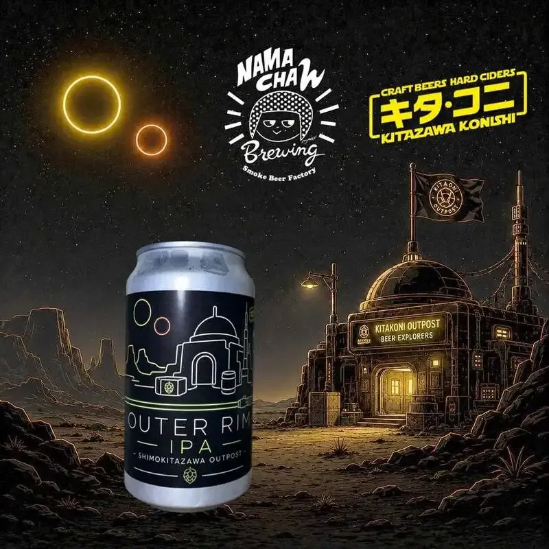 北沢小西でNAMACHAん Brewing「なまちゃんのIPA」を限定ラベル販売