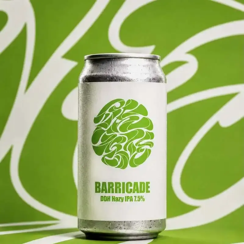 RIKRI BREWING releases 2x Mash DDH Hazy IPA BARRICADE in keg and can