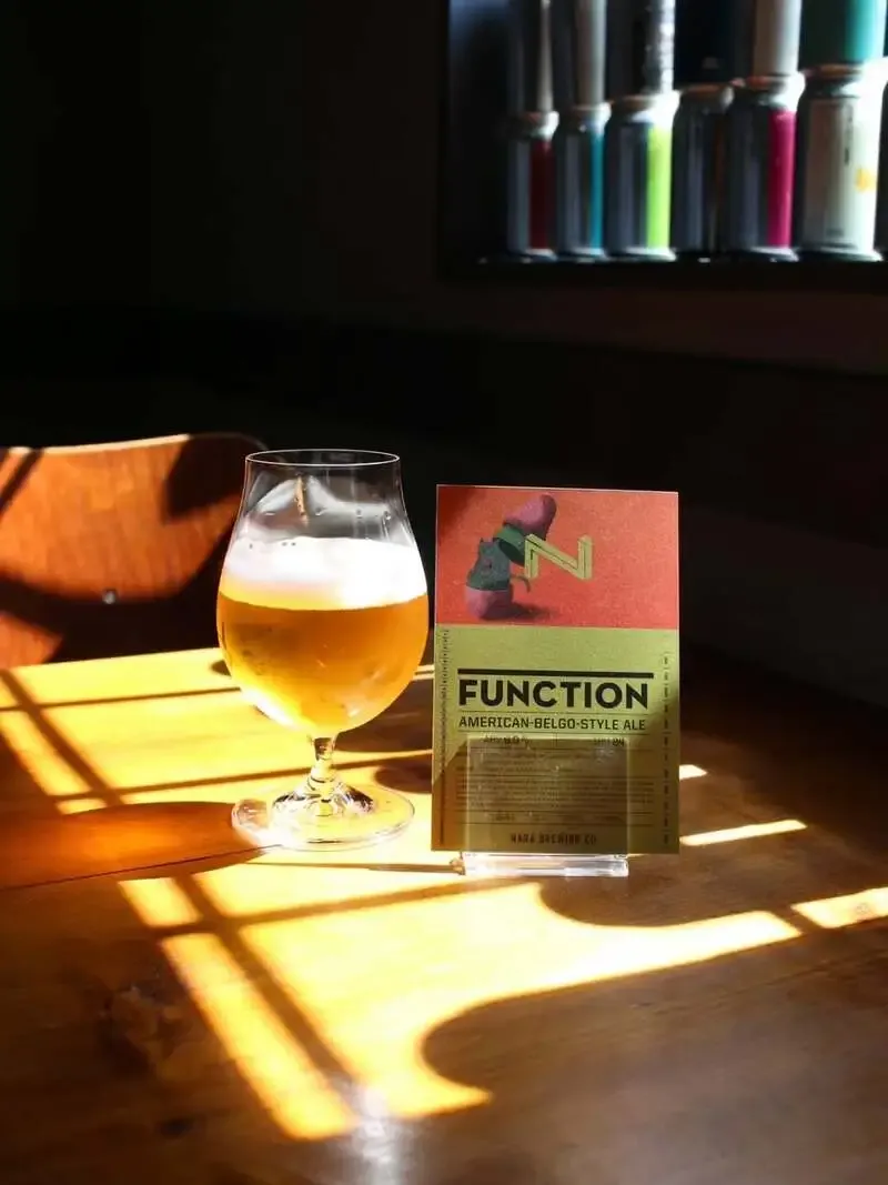 Grau Craft beer barで奈良醸造『FUNCTION』が開栓、アメリカン・ベルゴスタイルエールを提供