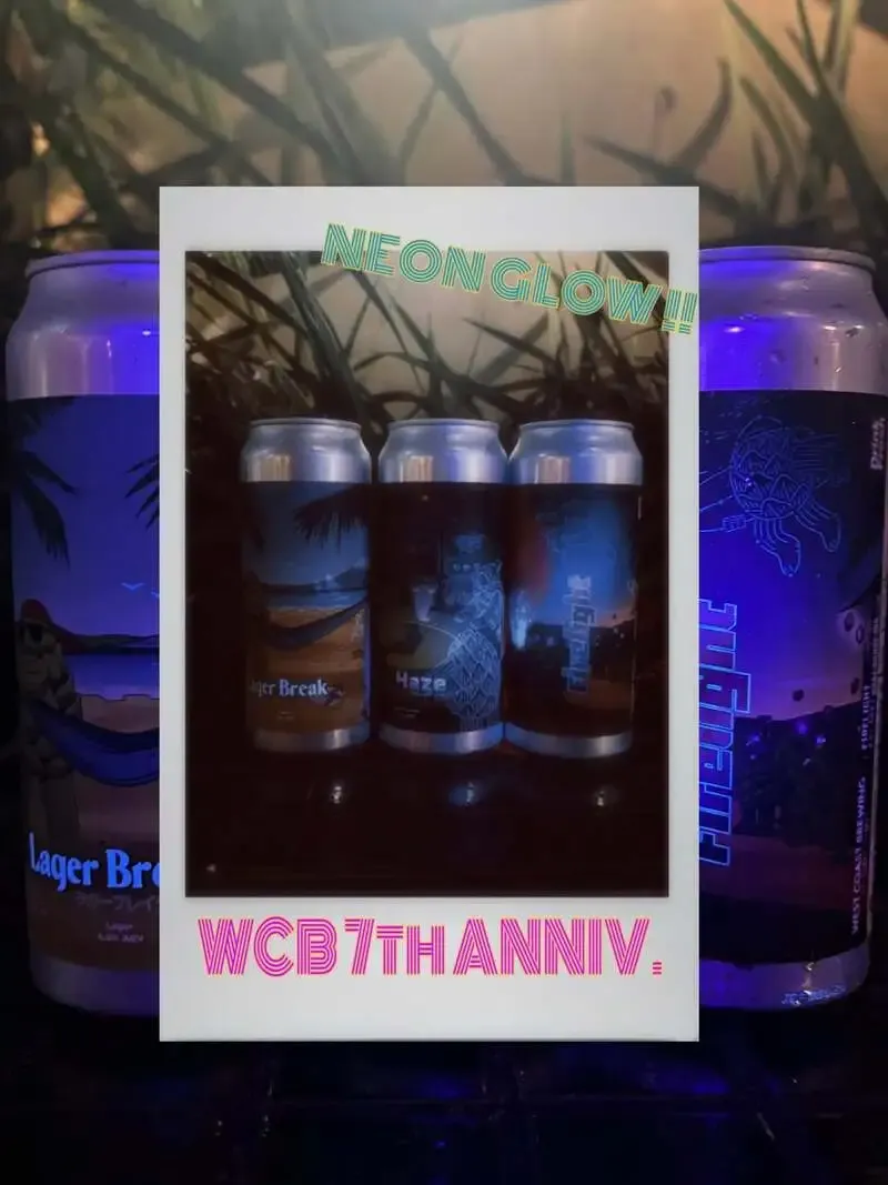 Three West Coast Brewing anniversary cans arrive at Mikkeller Kiosk/Bar
