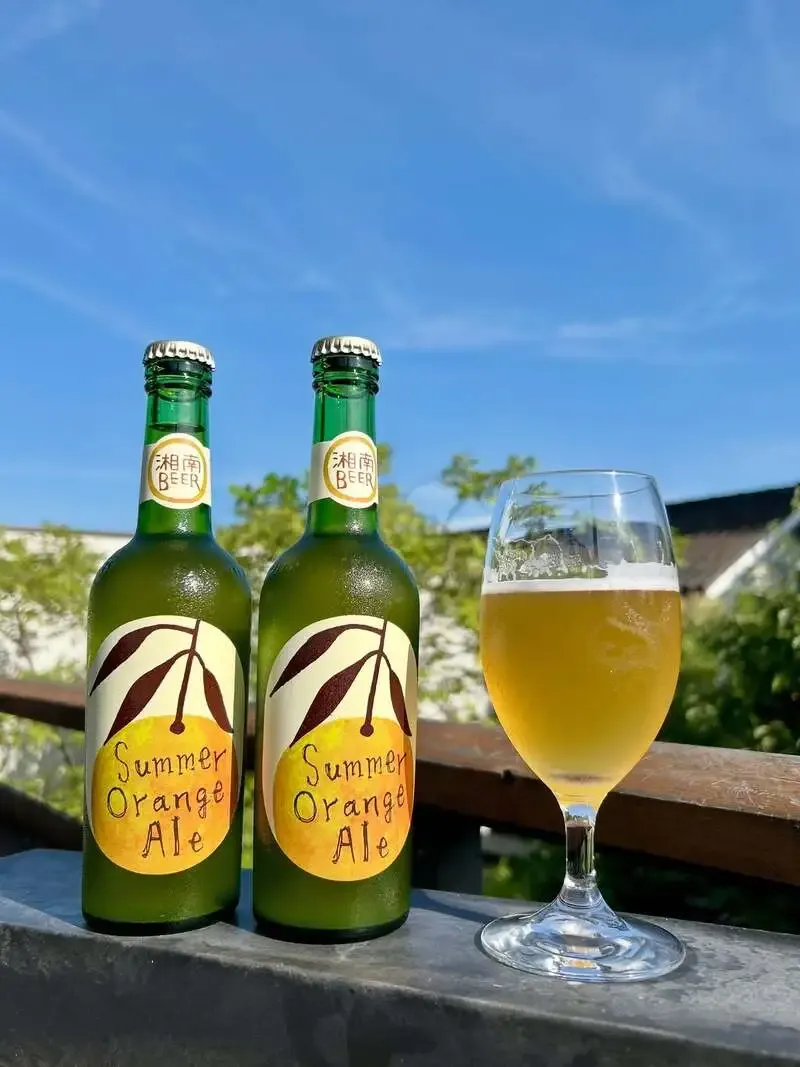 MOKICHI TRATTORIA serves Shonan Beer Summer Orange Ale