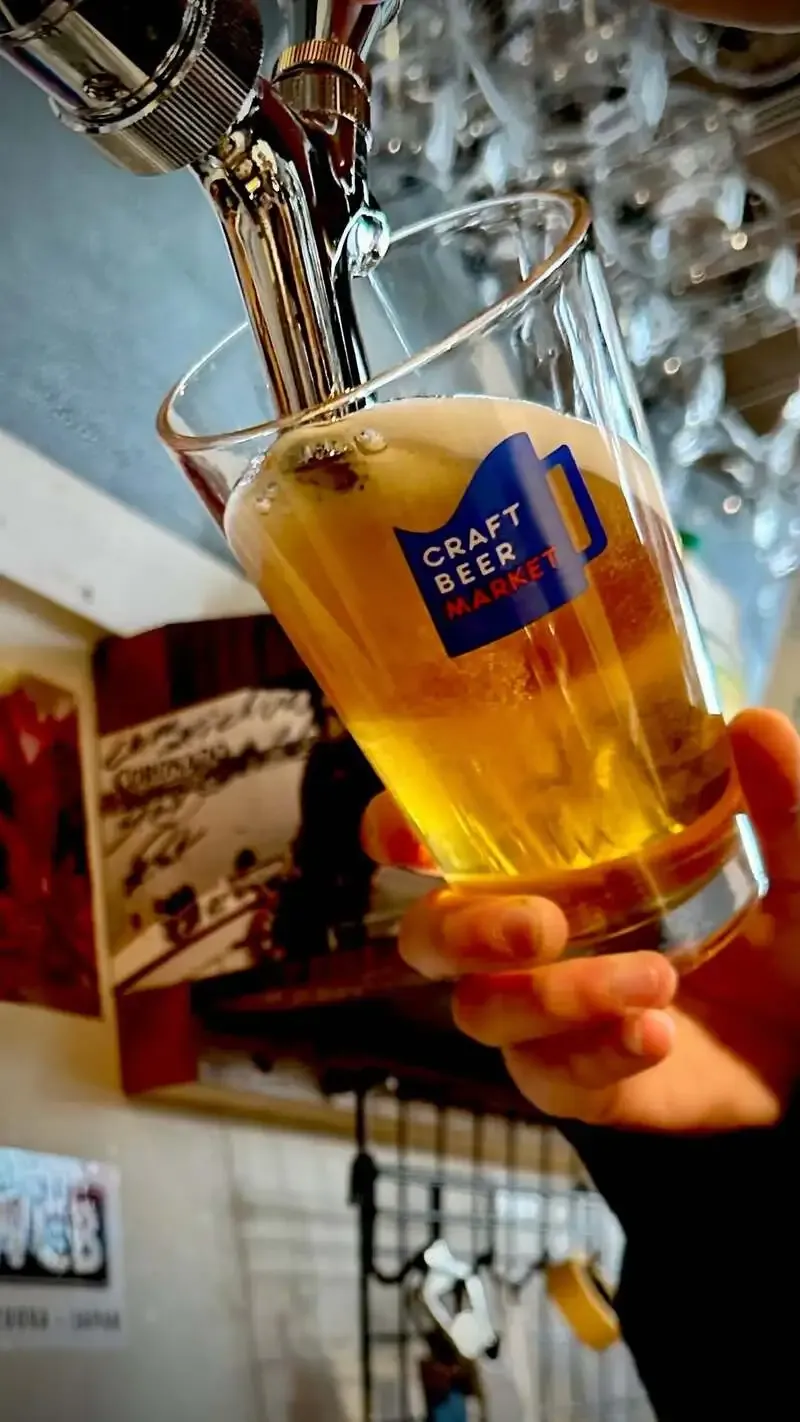 CRAFT BEER MARKET Atre Kichijoji taps Falo Brewing's STEREO