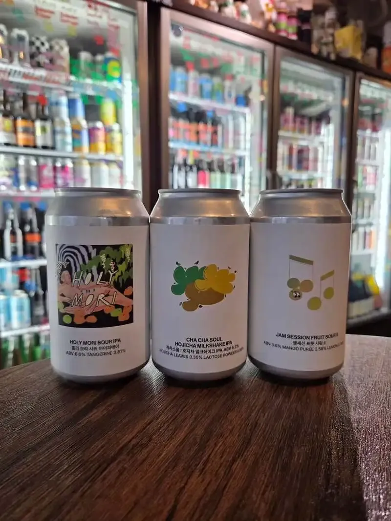 クラフトビールシザーズ秋葉原、Seoul Breweryコラボ3種が新規入荷